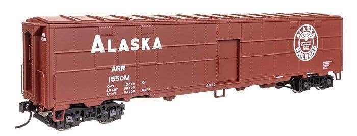 CBQ-Style Express Boxcar Troop Kitchen Conversion - Ready to Run -- Alaska 1550M, HO, WalthersProto 10821
