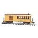 Wood Combine - Ready to Run -- Eureka & Palisade (yellow, cream), G, Bachmann Industries 97107