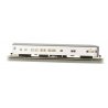 85′ Smooth-Side Observation w/Lights - Ready to Run -- Painted, Unlettered (aluminum), HO, Bachmann Industries 14308