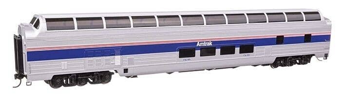 85′ Budd Great Dome - Lighted - Ready to Run -- Amtrak(R) Ph IV w/Decal, HO, WalthersProto 14602