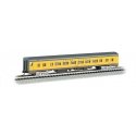 85′ Smooth-Side Coach w/Lighting - Ready to Run -- Union Pacific (Armour Yellow, gray, red), N, Bachmann Industries 14254