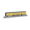 85′ Smooth-Side Coach w/Lighting - Ready to Run -- Union Pacific (Armour Yellow, gray, red), N, Bachmann Industries 14254