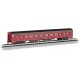 85′ Smooth-Side Coach with Interior Lighting - Ready to Run -- Norfolk & Western 1728 (maroon, N, Bachmann Industries 14257