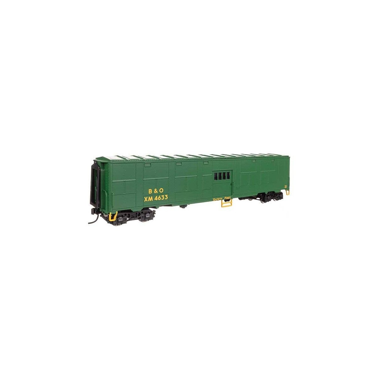 C&O-Style Express Boxcar Troop Sleeper Conversion - Ready to Run -- Baltimore & Ohio 4633, HO, WalthersProto 10845
