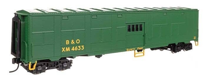 C&O-Style Express Boxcar Troop Sleeper Conversion - Ready to Run -- Baltimore & Ohio 4633, HO, WalthersProto 10845