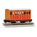 Talyllyn Carriage Passenger Car - Ready to Run -- Car 4 (wood), HOn30, Bachmann Industries 77504