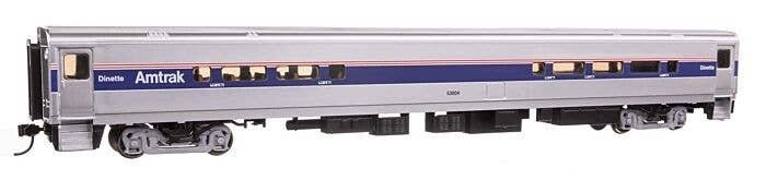 85′ Horizon Cafe/Club Food Service Car - Ready to Run -- Amtrak(R) Phase IV 53004, HO, WalthersMainline 31058