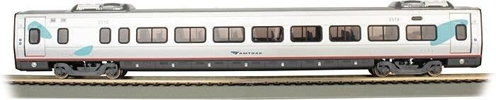 Acela Business Class Coach with Interior Lights - Ready to Run - Spectrum(R) -- Amtrak 3516 , HO, Bachmann Industries 89945