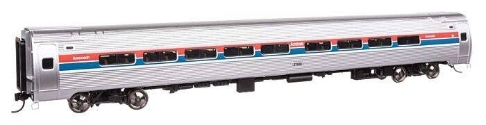 85′ Amfleet I 84-Seat Coach - Lighted - Ready To Run -- Amtrak(R) Phase II 21059, HO, WalthersProto 12211
