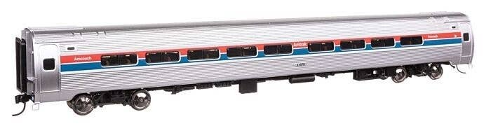 85′ Amfleet I 84-Seat Coach - Lighted - Ready To Run -- Amtrak(R) Phase II 21090, HO, WalthersProto 12212