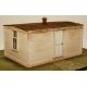 Bunk House - Kit (Laser-Cut Wood) -- 2-1/2 x 1-1/2 x 1-7/16′ 6.4 x 3.8 x 3.7cm, HO, GCLaser 1290