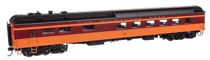 82′ Pullman-Built Heavyweight 36-Seat Diner - Ready to Run -- Milwaukee Road 5143, HO, WalthersProto 17706