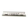 85′ Smooth-Side Coach w/Lights - Ready to Run -- Painted, Unlettered (aluminum), HO, Bachmann Industries 14208