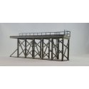 Ice Shed Platform Add-On -- Laser-Cut Kit - 6-7/8 x 1-3/8 x 2-3/4′ 17.5 x 3.5 x 7cm, HO, GCLaser 19104
