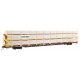 89′ Flatcar w/Tri-Level Shielded Auto Rack - Ready to Run -- Southern 962087, HO, WalthersMainline 8323