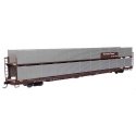 89′ Flatcar w/Bi-Level Shielded Auto Rack - Ready to Run -- Southern Pacific(TM) Rack / Flatcar , HO, WalthersMainline 8125