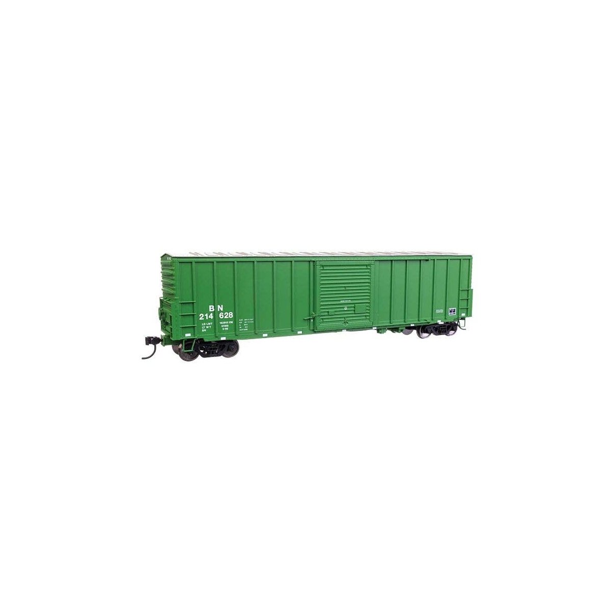 50′ ACF Exterior Post Dreadnaught End Plate B Boxcar - Ready to Run -- Burlington Northern 2146, HO, WalthersMainline 46003