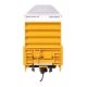 60′ High Cube Plate F Horizontal Post Boxcar - Ready to Run -- TTX TBOX 664204 (yellow, black, S, HO, WalthersMainline 3115