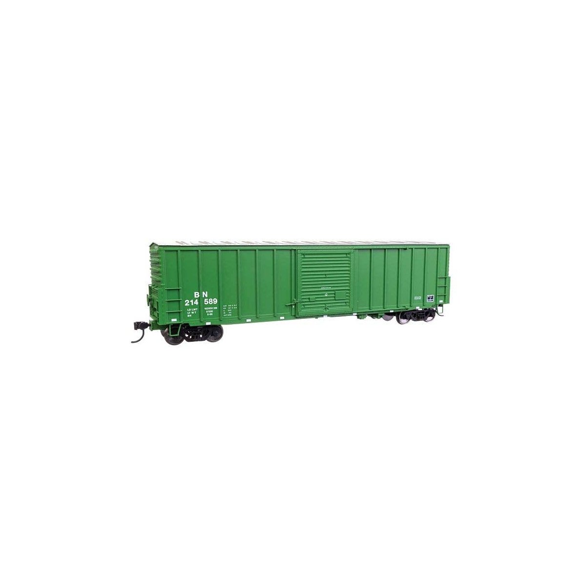 50′ ACF Exterior Post Dreadnaught End Plate B Boxcar - Ready to Run -- Burlington Northern 2145, HO, WalthersMainline 46002