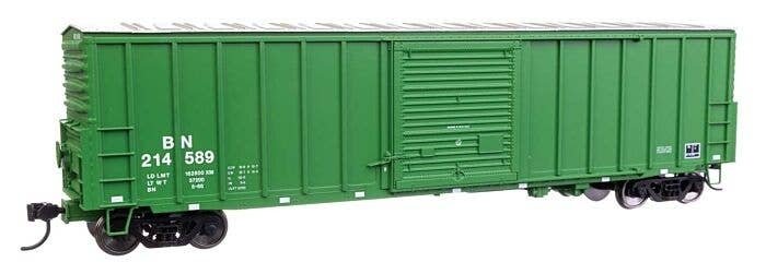 50′ ACF Exterior Post Dreadnaught End Plate B Boxcar - Ready to Run -- Burlington Northern 2145, HO, WalthersMainline 46002