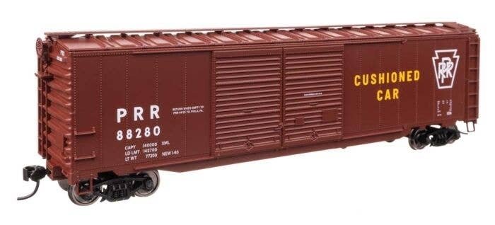 50′ AAR Improved Double-Door Boxcar - Ready to Run -- Pennsylvania Railroad 88280, HO, WalthersMainline 46614