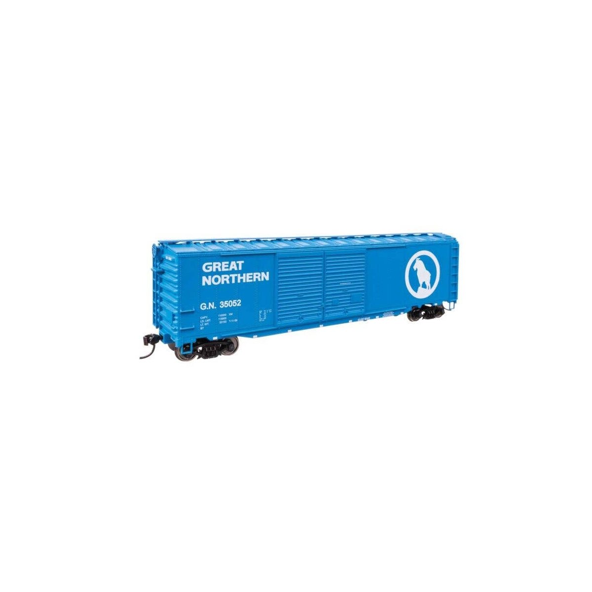 50′ AAR Improved Double-Door Boxcar - Ready to Run -- Great Northern 35052, HO, WalthersMainline 46604