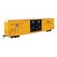 60′ High Cube Plate F Horizontal Post Boxcar - Ready to Run -- TTX TBOX 664231 (yellow, black, S, HO, WalthersMainline 3116