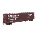50′ Waffle Side Boxcar - Ready To Run -- Southern Railway 530123 (Youngstown Door), HO, WalthersMainline 46722
