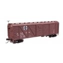 40′ ARA Single Sheathed Boxcar - Ready to Run -- Santa Fe 124350, HO, WalthersMainline 40703
