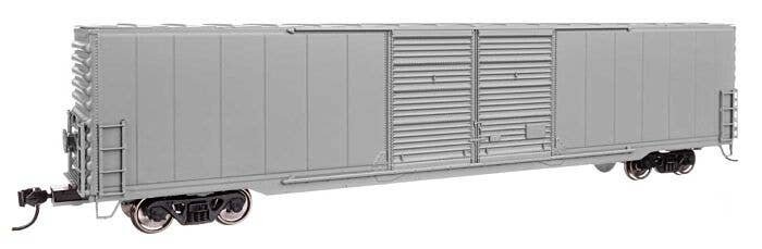 60′ Pullman-Standard Double Door Auto Parts Boxcar - Ready to Run -- Undecorated, HO, WalthersMainline 3400