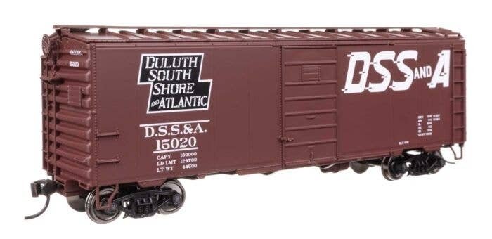 40′ PS-1 Boxcar - Ready to Run -- Duluth, South Shore & Atlantic 15020, HO, WalthersMainline 45511
