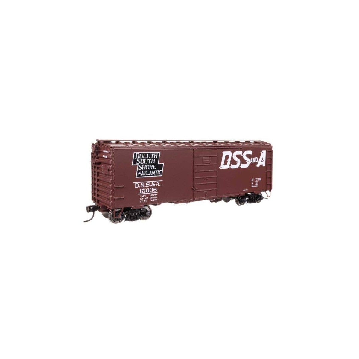 40′ PS-1 Boxcar - Ready to Run -- Duluth, South Shore & Atlantic 15036, HO, WalthersMainline 45512