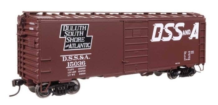 40′ PS-1 Boxcar - Ready to Run -- Duluth, South Shore & Atlantic 15036, HO, WalthersMainline 45512