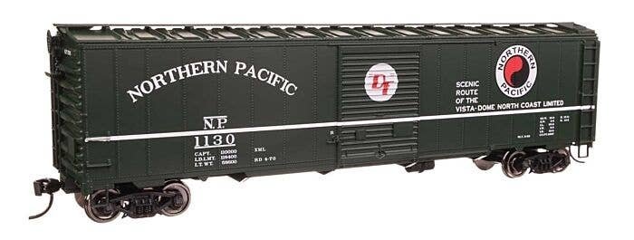 50′ AAR Single Door Boxcar - Ready to Run -- Northern Pacific 1130, HO, WalthersMainline 46521