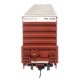 60′ High Cube Plate F Boxcar - Ready to Run -- Transportacion Ferroviaria Mexicana 20020, HO, WalthersMainline 3034