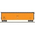 50′ Plug-Door Boxcar - Ready to Run - Master(R) -- TPBX 54044 (orange, Boxcar Red), HO, Atlas Model Railroad Co. 20007028