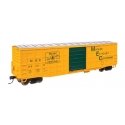 50′ Waffle Side Boxcar - Ready To Run -- Maine Central 29119 (Superior Door), HO, WalthersMainline 46715