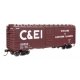 40′ PS-1 Boxcar - Ready to Run -- Chicago & Eastern Illinois(TM) 65580, HO, WalthersMainline 45505