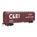 40′ PS-1 Boxcar - Ready to Run -- Chicago & Eastern Illinois(TM) 65580, HO, WalthersMainline 45505