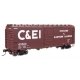 40′ PS-1 Boxcar - Ready to Run -- Chicago & Eastern Illinois(TM) 65580, HO, WalthersMainline 45505
