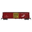 50′ ACF Exterior Post Dreadnaught End Plate B Boxcar - Ready to Run -- Conrail 166006, HO, WalthersMainline 46037