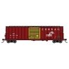 50′ ACF Exterior Post Dreadnaught End Plate B Boxcar - Ready to Run -- Conrail 166006, HO, WalthersMainline 46037
