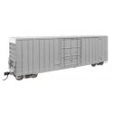 50′ Gunderson Hi-Cube Paper Service Boxcar - Ready to Run -- Undecorated, HO, WalthersProto 101700
