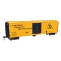 50′ PC&F Insulated Boxcar - Ready to Run -- Chesapeake & Ohio 22698, HO, WalthersMainline 2853