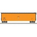 50′ Plug-Door Boxcar - Ready to Run - Master(R) -- TPBX 54052 (orange, Boxcar Red), HO, Atlas Model Railroad Co. 20007029
