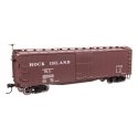 40′ Double Sheathed Wood Boxcar - Ready to Run -- Rock Island 155026, HO, WalthersMainline 40196