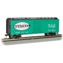 Pullman-Standard PS-1 40′ Steel Boxcar - Ready to Run - Silver Series(R) -- New York Central, HO, Bachmann Industries 16011