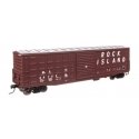 50′ Waffle Side Boxcar - Ready To Run -- Rock Island 62729 (Pullman-Standard Door), HO, WalthersMainline 46717