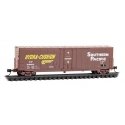 50` Boxcar with 8` Plug Door, No Roofwalk, Short Ladders - Ready to Run -- Southern Pacific , N, Micro Trains Line 18100380