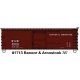 36′ Double-Sheathed Wood Boxcar, Steel Roof, Wood Ends, Fishbelly - Kit -- Bangor & Aroostook 60275 , HO, Accurail Inc 1713